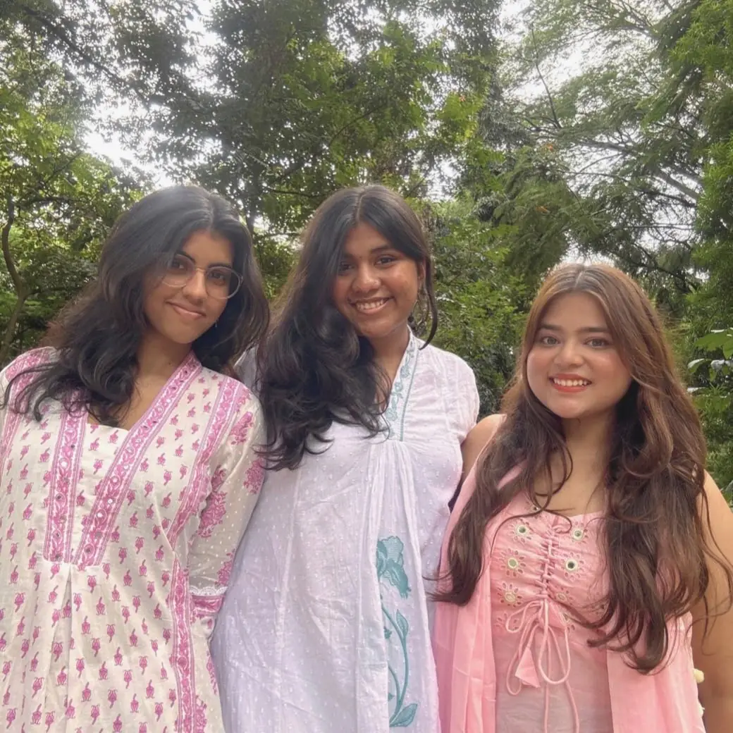 Esha, Inishaa and Saanya, the three therapists at Amise